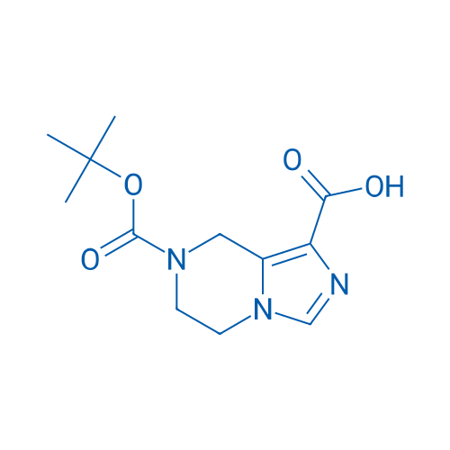 7-(tert-Butoxycarbonyl)- 5,6,7,8-tetrahydroimidazo-[1,5-a]pyrazine-1-carboxylic acid 50mg