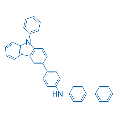 N-(4-(9-Phenyl-9H-carbazol-3-yl)phenyl)-[1,1'-biphenyl]-4-amine 250mg
