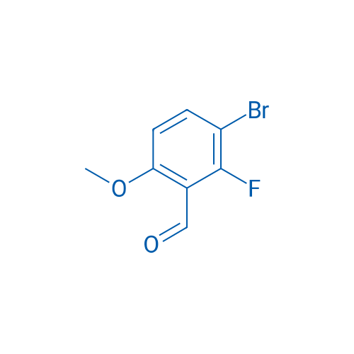 3-Bromo-2-fluoro-6-methoxybenzaldehyde 250mg