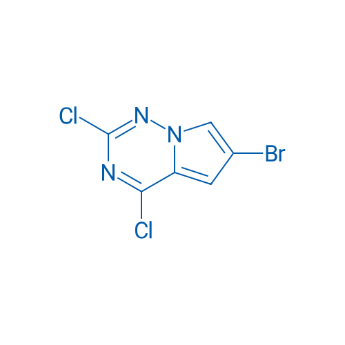 6-Bromo-2,4-dichloropyrrolo[2,1-f][1,2,4]triazine 250mg