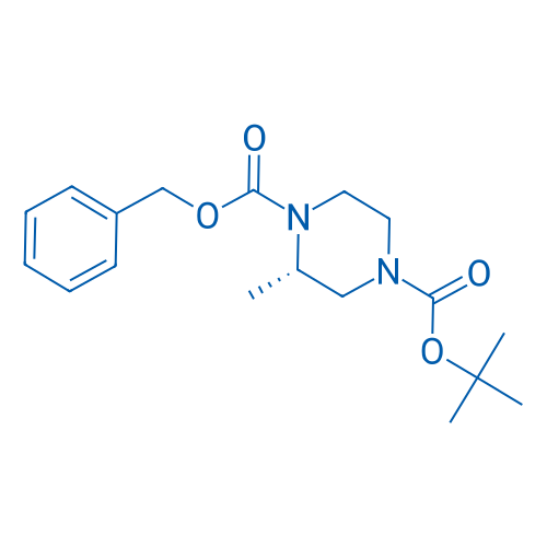 1-Benzyl 4-(tert-butyl) (S)-2-methylpiperazine-1,4-dicarboxylate 25g