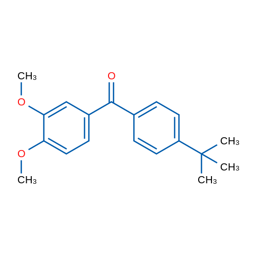 4-tert-Butyl-3',4'-dimethoxybenzophenone 1g