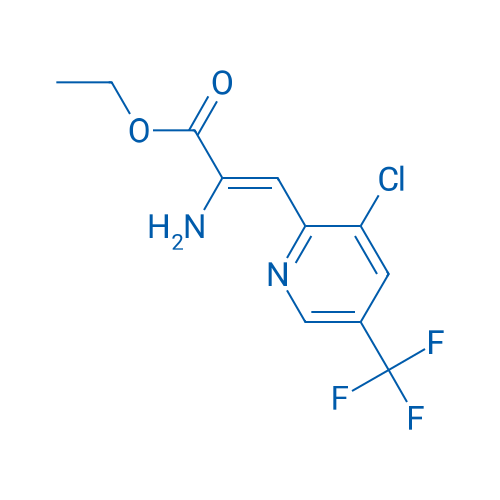 Ethyl (2Z)-2-amino-3-[3-chloro-5-(trifluoromethyl)pyridin-2-yl]prop-2-enoate 1g