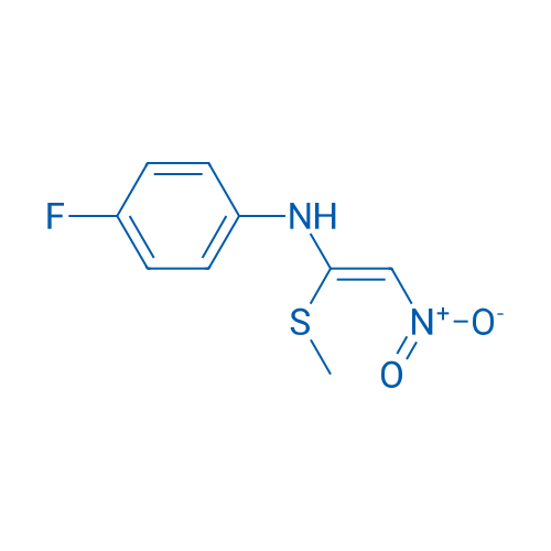 4-Fluoro-N-[(Z)-1-(methylsulfanyl)-2-nitroethenyl]aniline 1g