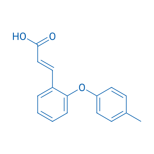 3-[2-(4-Methylphenoxy)phenyl]acrylic acid 5g