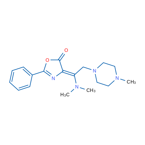 (4Z)-4-[1-(Dimethylamino)-2-(4-methylpiperazin-1-yl)ethylidene]-2-phenyl-4,5-dihydro-1,3-oxazol-5-one 1g