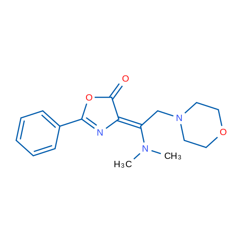 (4Z)-4-[1-(Dimethylamino)-2-(morpholin-4-yl)ethylidene]-2-phenyl-4,5-dihydro-1,3-oxazol-5-one 1g
