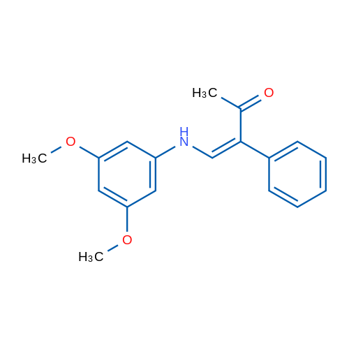 (3Z)-4-[(3,5-Dimethoxyphenyl)amino]-3-phenylbut-3-en-2-one 1g