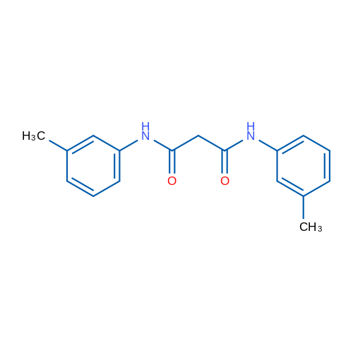 N,N'-Bis(3-methylphenyl)propanediamide 1g