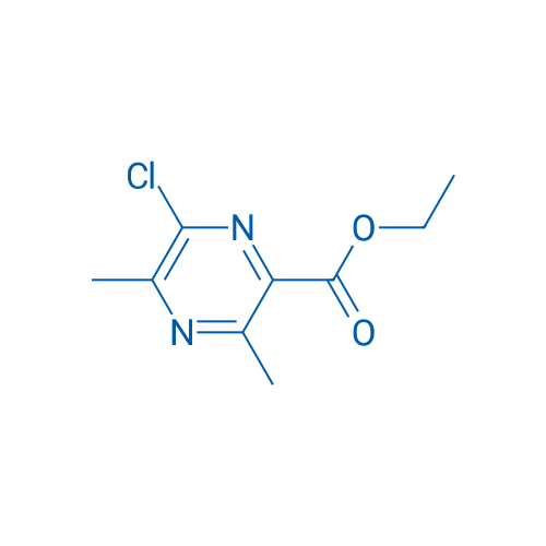 Ethyl 6-chloro-3,5-dimethylpyrazine-2-carboxylate 250mg