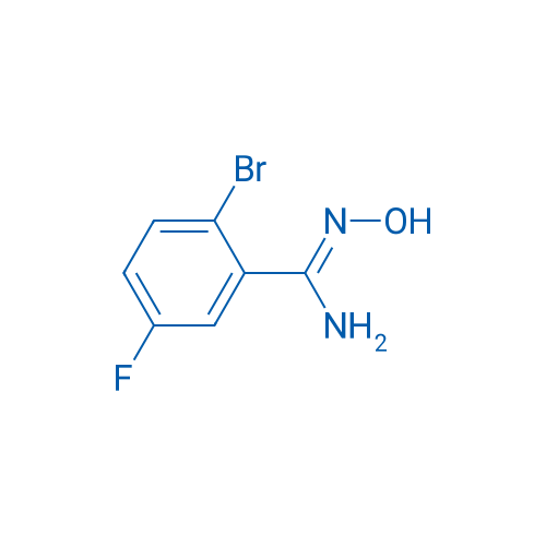 2-Bromo-5-fluoro-N'-hydroxybenzene-1-carboximidamide 1g