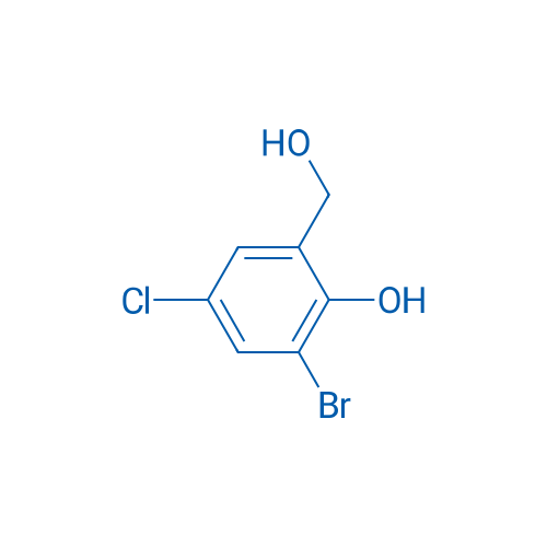 3-Bromo-5-chloro-2-hydroxybenzyl alcohol 1g