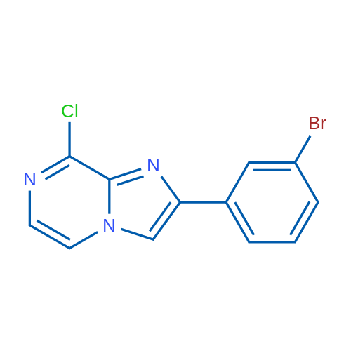 2-(3-Bromophenyl)-8-chloroimidazo[1,2-a]pyrazine 1g