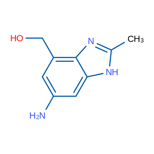 (6-Amino-2-methyl-1H-benzo[d]imidazol-4-yl)methanol 1g