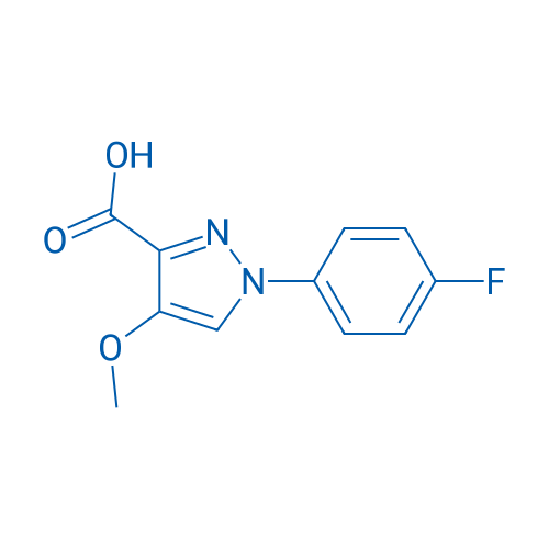 1-(4-Fluorophenyl)-4-methoxy-1h-pyrazole-3-carboxylic acid 1g