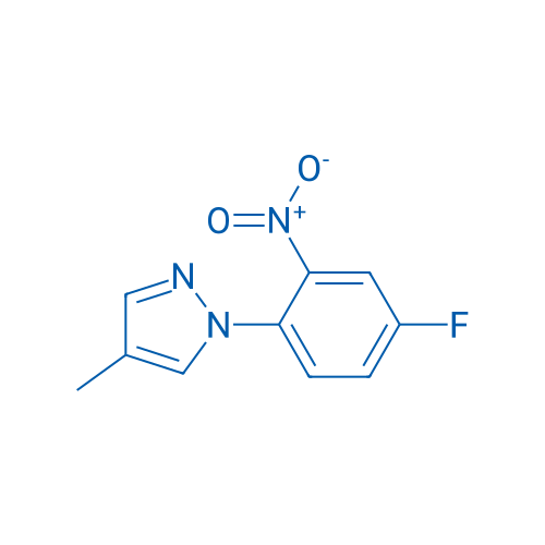 1-(4-Fluoro-2-nitrophenyl)-4-methyl-1H-pyrazole 5g