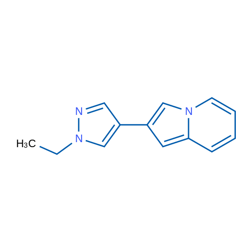 2-(1-Ethyl-1H-pyrazol-4-yl)indolizine 5g