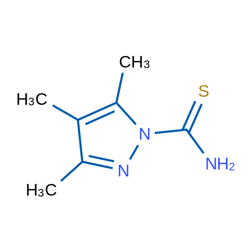 3,4,5-Trimethyl-1H-pyrazole-1-carbothioamide 1g