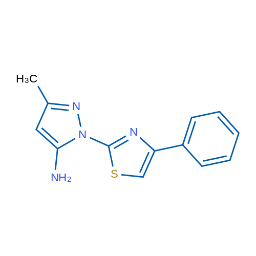 3-methyl-1-(4-phenyl-1,3-thiazol-2-yl)-1H-pyrazol-5-amine 5g