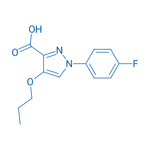 1-(4-Fluorophenyl)-4-propoxy-1h-pyrazole-3-carboxylic acid 5g