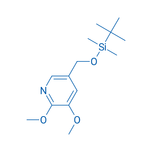 5-(((tert-Butyldimethylsilyl)oxy)methyl)-2,3-dimethoxypyridine 1g