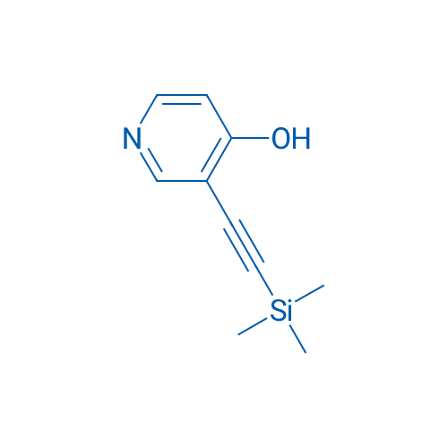3-((Trimethylsilyl)ethynyl)pyridin-4-ol 1g