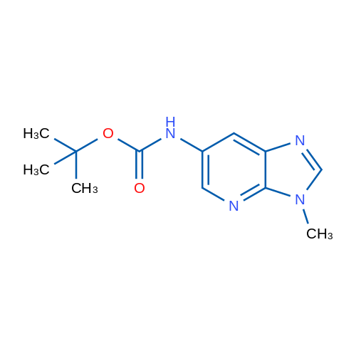 tert-Butyl (3-methyl-3H-imidazo[4,5-b]pyridin-6-yl)carbamate 1g