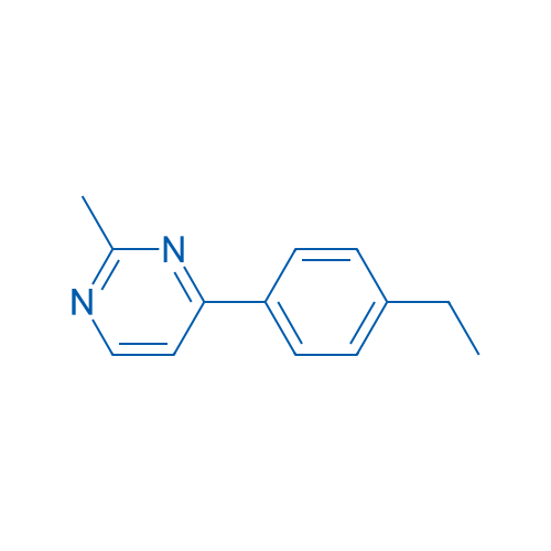 4-(4-Ethylphenyl)-2-methylpyrimidine 1g