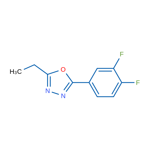 2-(3,4-Difluorophenyl)-5-ethyl-1,3,4-oxadiazole 1g