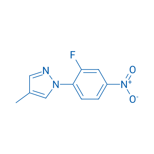 1-(2-Fluoro-4-nitrophenyl)-4-methyl-1H-pyrazole 5g