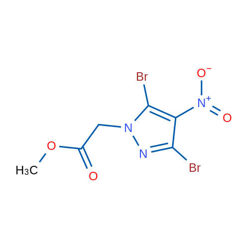 Methyl 2-(3,5-dibromo-4-nitro-1H-pyrazol-1-yl)acetate 1g
