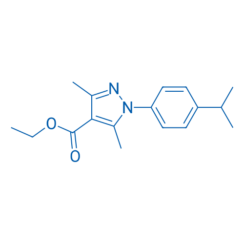 Ethyl 3,5-dimethyl-1-[4-(propan-2-yl)phenyl]-1H-pyrazole-4-carboxylate 1g