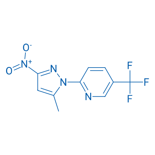 2-(5-Methyl-3-nitro-1H-pyrazol-1-yl)-5-(trifluoromethyl)pyridine 5g