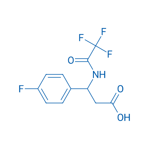 3-(4-Fluorophenyl)-3-(2,2,2-trifluoroacetamido)propanoic acid 1g