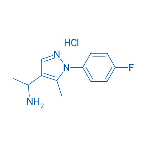 1-[1-(4-Fluorophenyl)-5-methyl-1H-pyrazol-4-yl]ethan-1-amine hydrochloride 5g