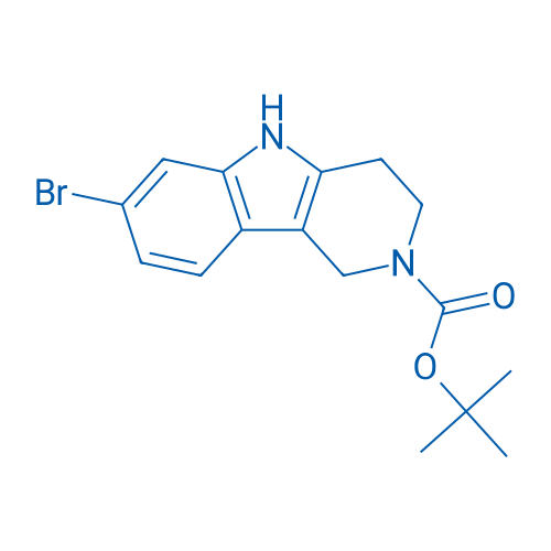 tert-Butyl 7-bromo-3,4-dihydro-1H-pyrido[4,3-b]indole-2(5H)-carboxylate 250mg