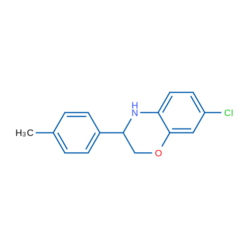 7-Chloro-3-(p-tolyl)-3,4-dihydro-2H-benzo[b][1,4]oxazine 1g