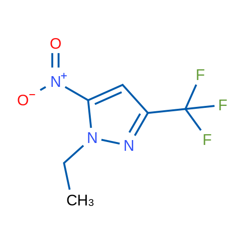 1-Ethyl-5-nitro-3-(trifluoromethyl)-1H-pyrazole 5g