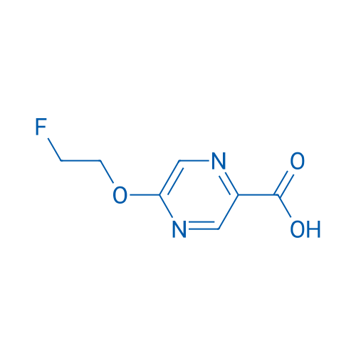 5-(2-Fluoroethoxy)pyrazine-2-carboxylic acid 5g