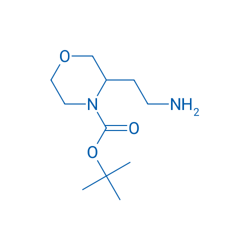 tert-Butyl 3-(2-aminoethyl)morpholine-4-carboxylate 250mg