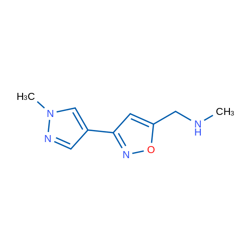 N-Methyl-1-(3-(1-methyl-1H-pyrazol-4-yl)isoxazol-5-yl)methanamine 10g