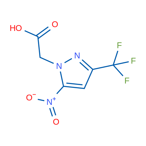 2-(5-Nitro-3-(trifluoromethyl)-1H-pyrazol-1-yl)acetic acid 1g