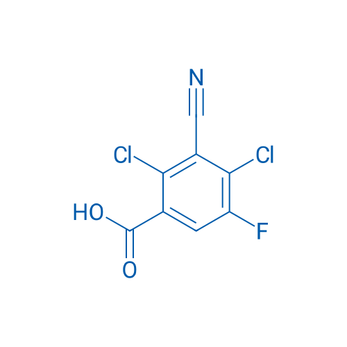 2,4-Dichloro-3-cyano-5-fluorobenzoic acid 1g