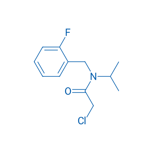 2-Chloro-N-(2-fluorobenzyl)-N-isopropylacetamide 1g