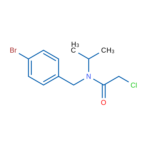 N-(4-Bromobenzyl)-2-chloro-N-isopropylacetamide 1g