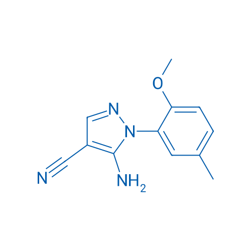 5-Amino-1-(2-methoxy-5-methylphenyl)-1H-pyrazole-4-carbonitrile 1g