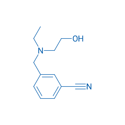 3-((Ethyl(2-hydroxyethyl)amino)methyl)benzonitrile 1g