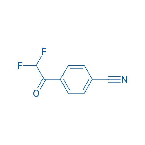 4-(2,2-Difluoroacetyl)benzonitrile 250mg
