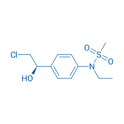 N-{4-[(1R)-2-chloro-1-hydroxyethyl]phenyl}-N-ethylmethanesulfonamide 1g
