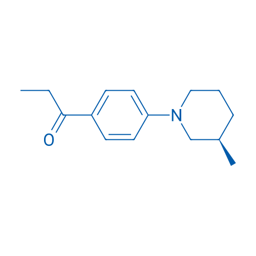 (R)-1-(4-(3-methylpiperidin-1-yl)phenyl)propan-1-one 250mg